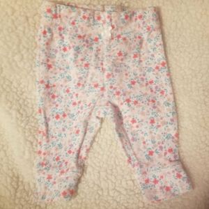 Newborn Flower Pants/Sleepwear